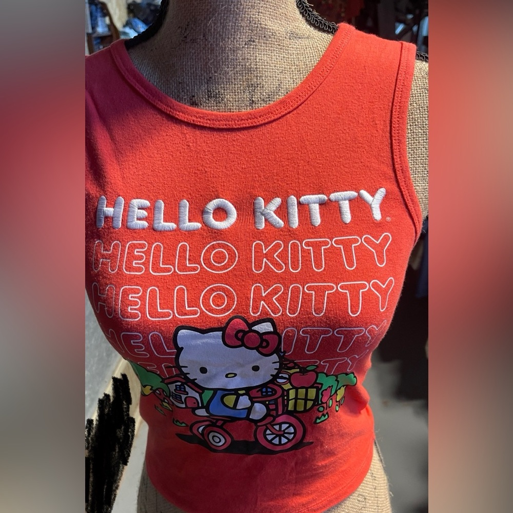 Hello Kitty Bright Red Tank Top